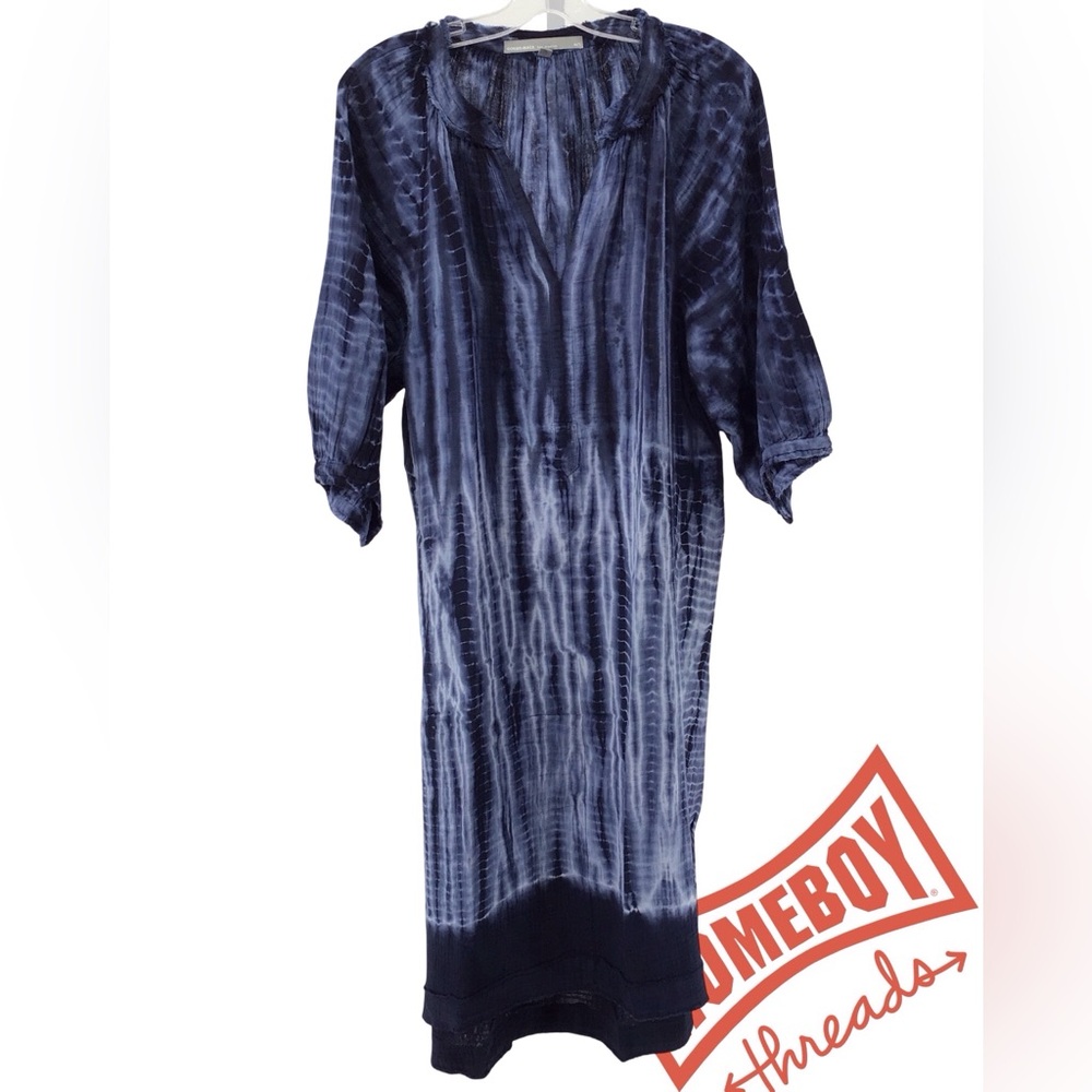 Women’s Navy Tie-Dye Maxi Dress